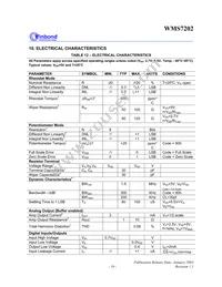 WMS7202100P Datasheet Page 19