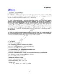 WMS7204050P Datasheet Page 2