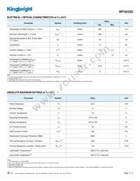 WP1043GD Datasheet Page 2