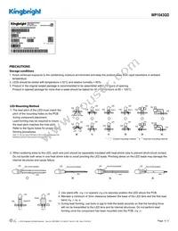 WP1043GD Datasheet Page 4