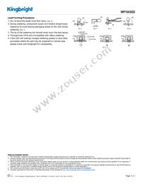 WP1043GD Datasheet Page 5