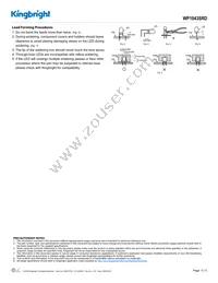 WP1043SRD Datasheet Page 5