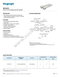 WP1043YD Datasheet Cover