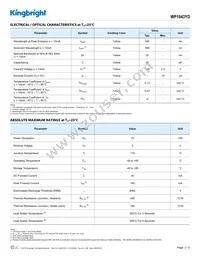 WP1043YD Datasheet Page 2