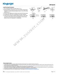 WP1043YD Datasheet Page 5