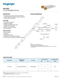 WP113EDT Datasheet Cover