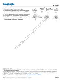 WP113GDT Datasheet Page 5