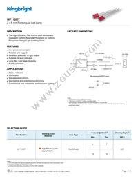 WP113IDT Datasheet Cover