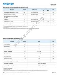 WP113IDT Datasheet Page 2