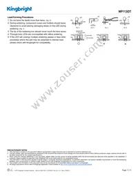 WP113IDT Datasheet Page 5