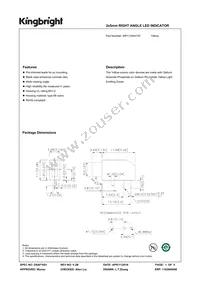 WP113WH/YD Datasheet Cover