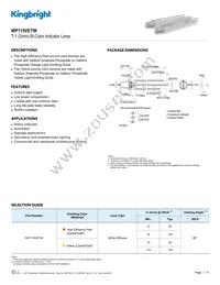 WP115VEYW Datasheet Cover