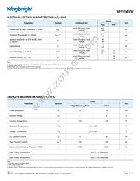 WP115VEYW Datasheet Page 2