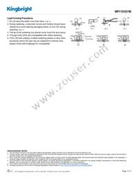 WP115VGYW Datasheet Page 5