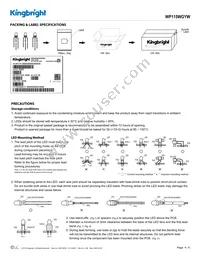 WP115WGYW Datasheet Page 4