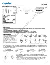 WP119EGWT Datasheet Page 4