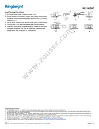 WP119EGWT Datasheet Page 5