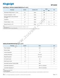 WP132XGD Datasheet Page 2