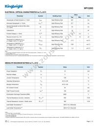 WP132XID Datasheet Page 2