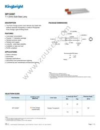 WP132XNT Datasheet Cover