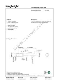 WP132XPGC Datasheet Cover