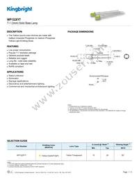 WP132XYT Datasheet Cover