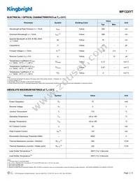 WP132XYT Datasheet Page 2