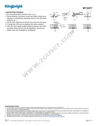 WP132XYT Datasheet Page 5