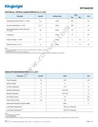 WP1384AD/GD Datasheet Page 2