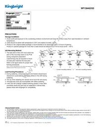 WP1384AD/GD Datasheet Page 4