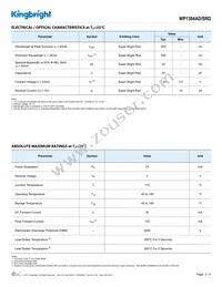 WP1384AD/SRD Datasheet Page 2