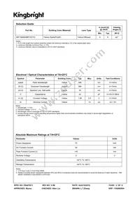 WP138A8QMP/YD/TG Datasheet Page 2