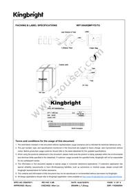 WP138A8QMP/YD/TG Datasheet Page 5