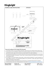 WP144YDT Datasheet Page 4