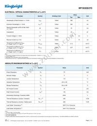 WP1503EB/2YD Datasheet Page 2