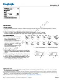 WP1503EB/2YD Datasheet Page 4