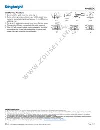 WP1503GC Datasheet Page 5