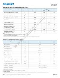 WP1503GT Datasheet Page 2