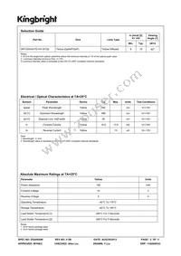 WP1533AA/YD14V-W152 Datasheet Page 2