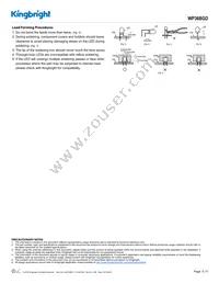 WP36BGD Datasheet Page 5