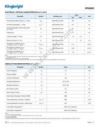 WP4060ID Datasheet Page 2