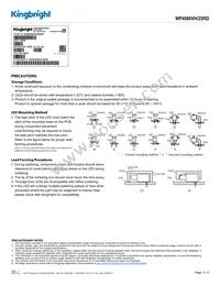 WP4060VH/2SRD Datasheet Page 4