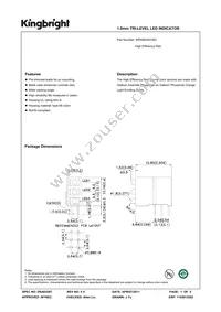 WP4060XH/3ID Datasheet Cover
