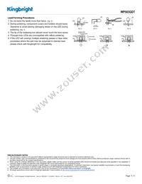 WP503GDT Datasheet Page 5