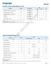 WP57EYW Datasheet Page 2