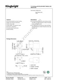 WP59BL/EYW Datasheet Cover