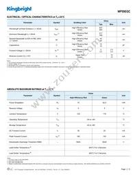 WP59EGC Datasheet Page 2