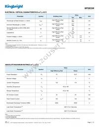 WP59EGW Datasheet Page 2