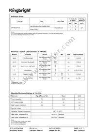 WP59EGW/CA Datasheet Page 2