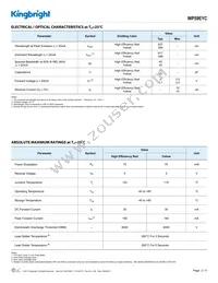 WP59EYC Datasheet Page 2